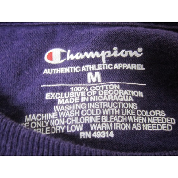 TCU Shirt‎ Adult Medium Purple Horned Frongs College University Alumni Student - Picture 3 of 6